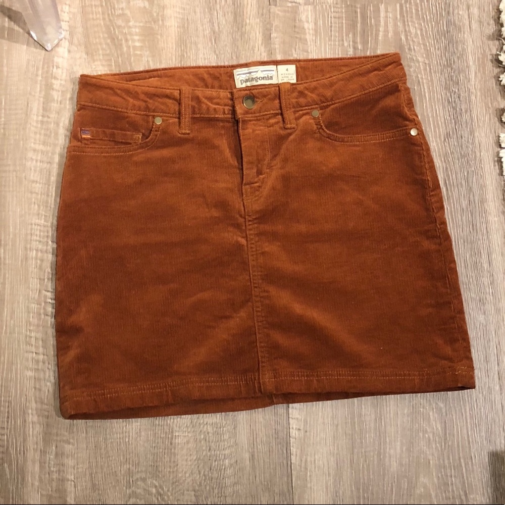 Patagonia corduroy skirt